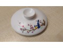 Chinese Magpie and Blossom Mug with Lid and Infuser