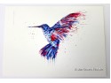 Hummingbird Postcard Print